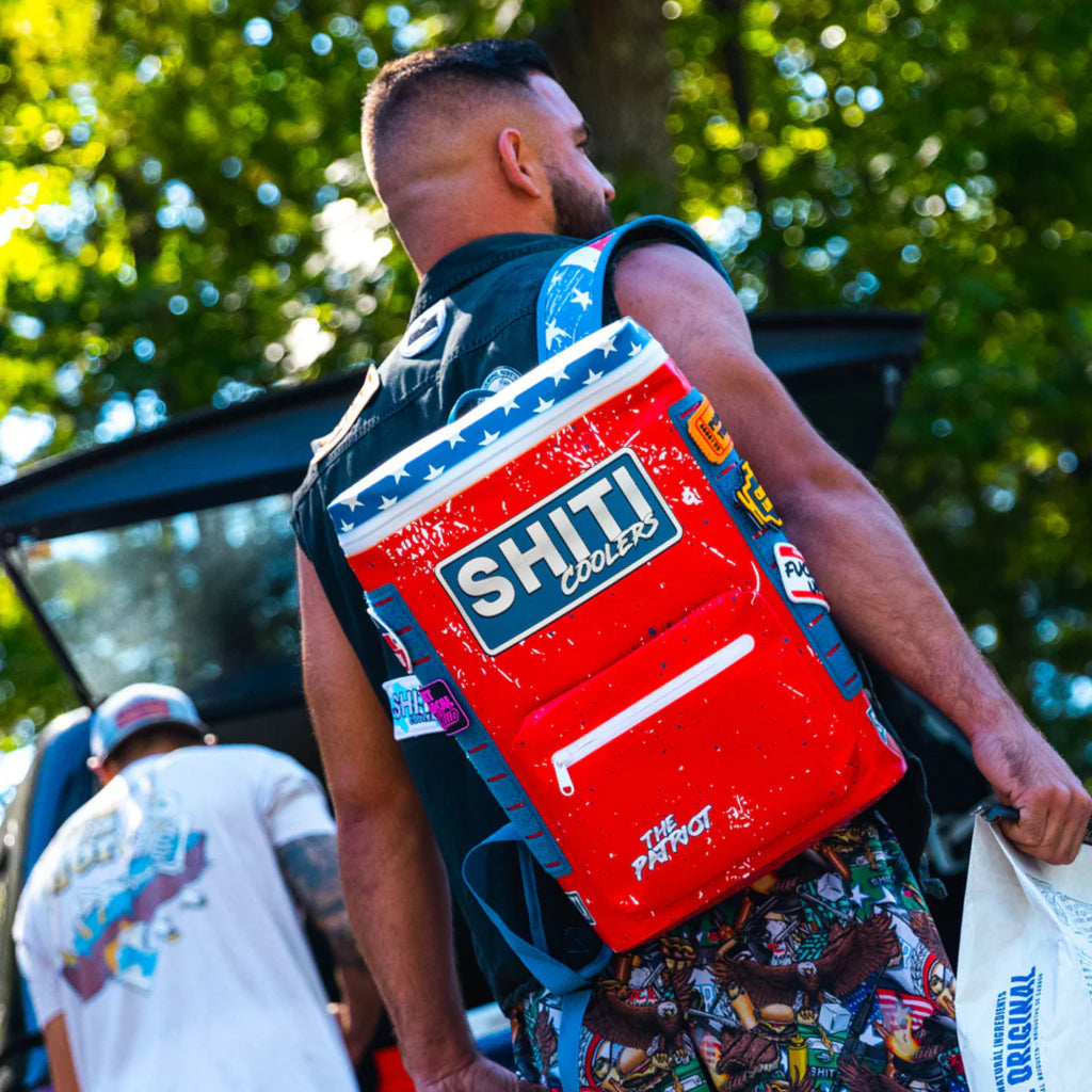 SHITI Patriot Backpack Cooler - 15 Can