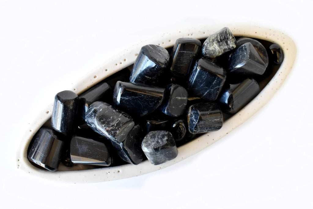 Black Tourmaline Tumbled Stones Healing Stones 100G to 1KG