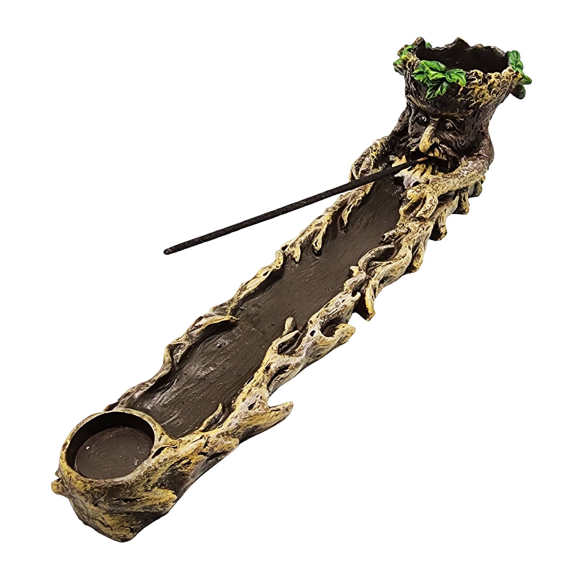 Green Man Incense Burner