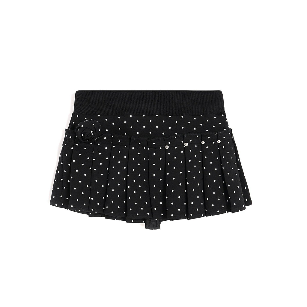 Trendy High-Waisted Plaid Shorts with Dual Belts