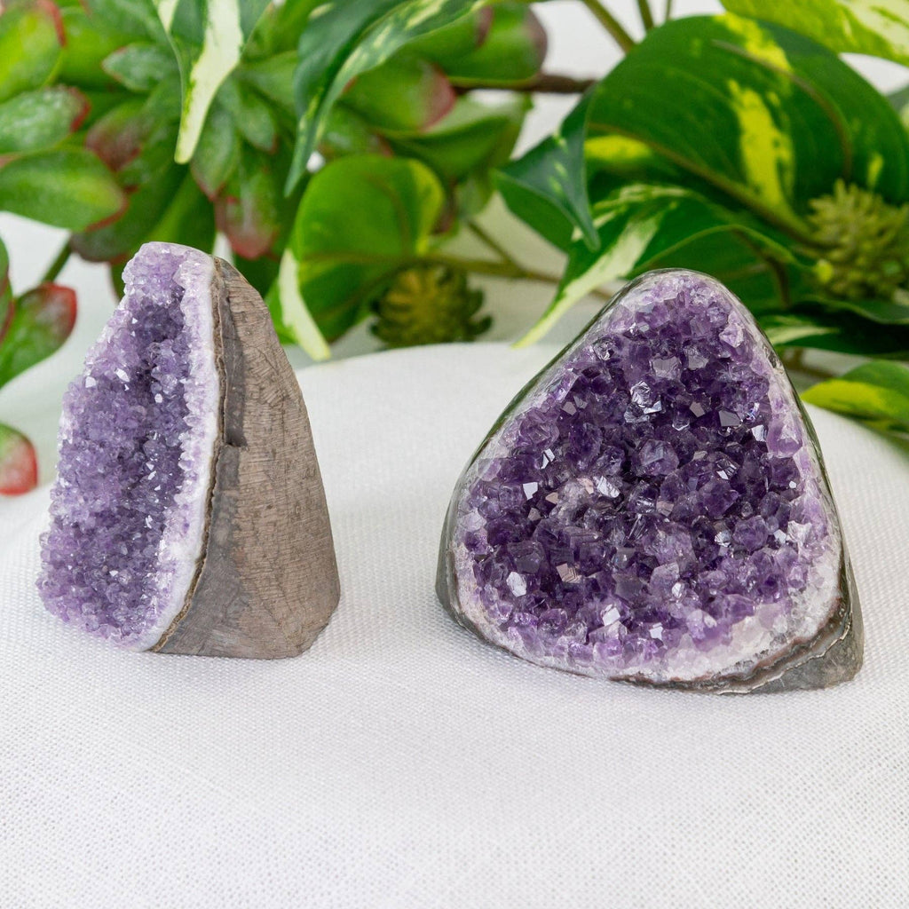 Amethyst Cut Base Geode Cluster.