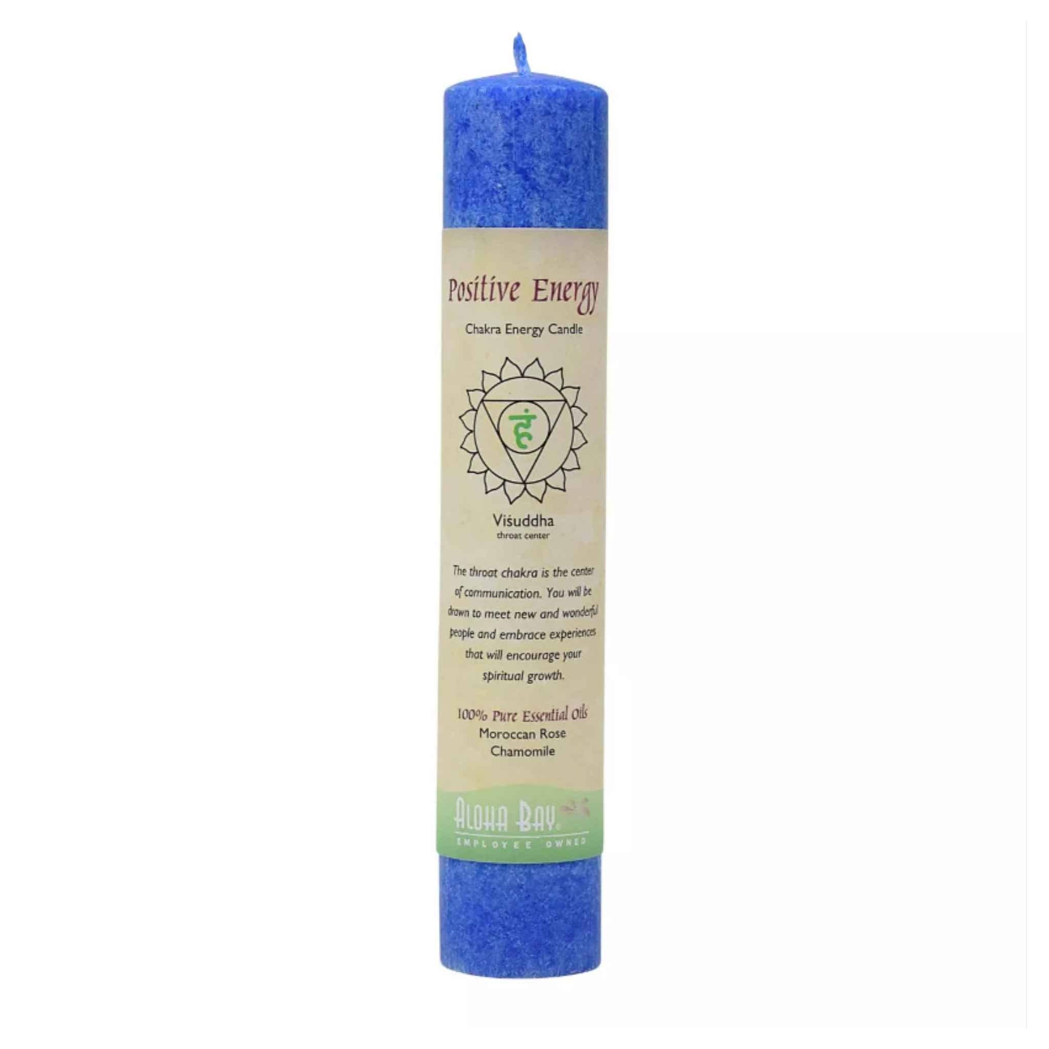 Aloha Bay 7 Chakra Energy Pillar Candle.