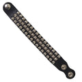 Leather Wrist Band with Studs
