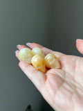Orange Calcite Mini Crystal Skull