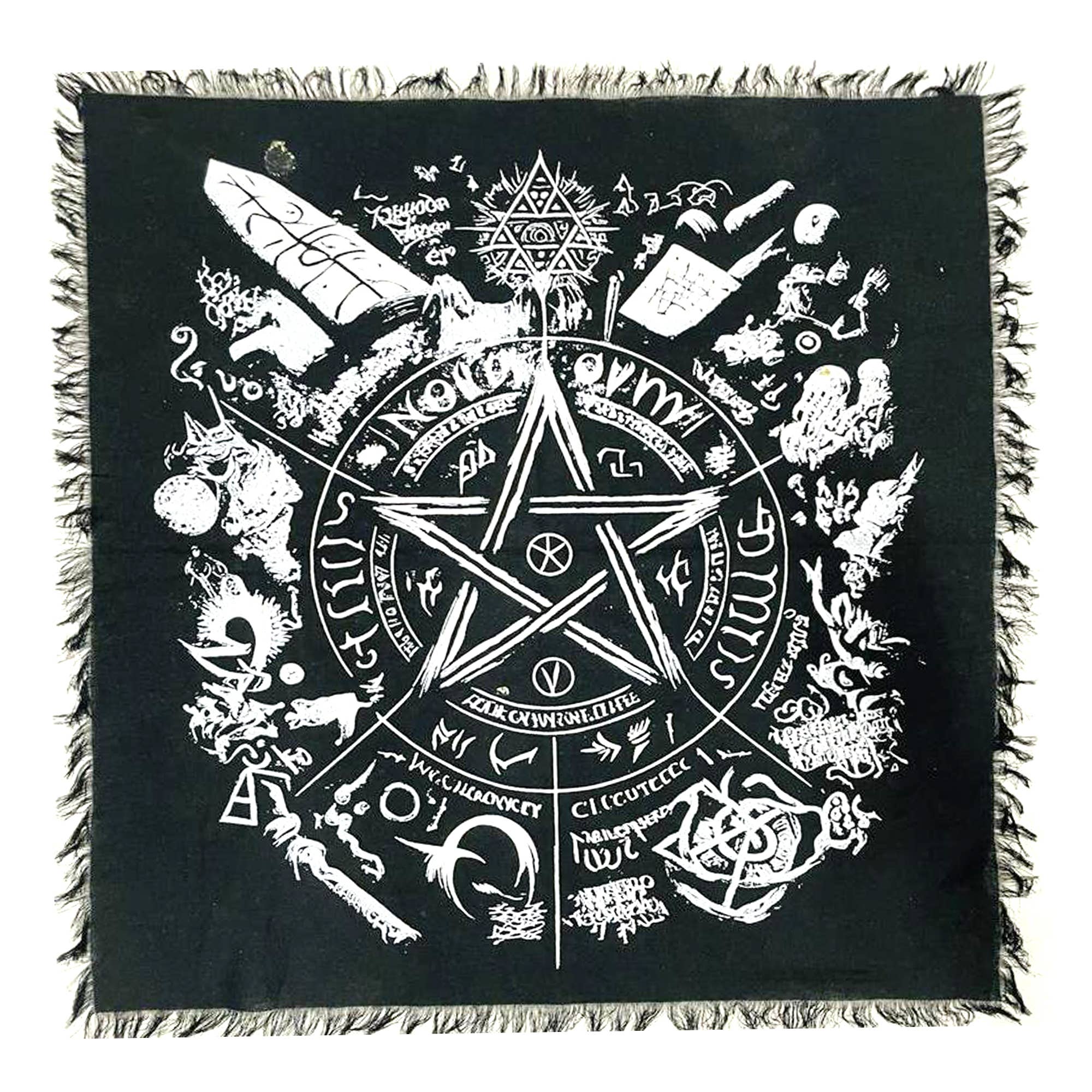 Altar Cloth - Pentagram (24 x 24 in.)