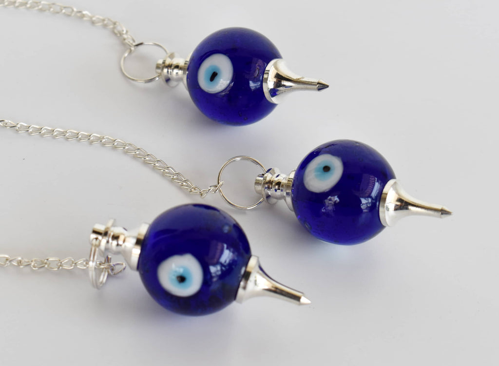 Crystal Pendulum | Evil Eye | Ball Pendulum| chakra pendulum