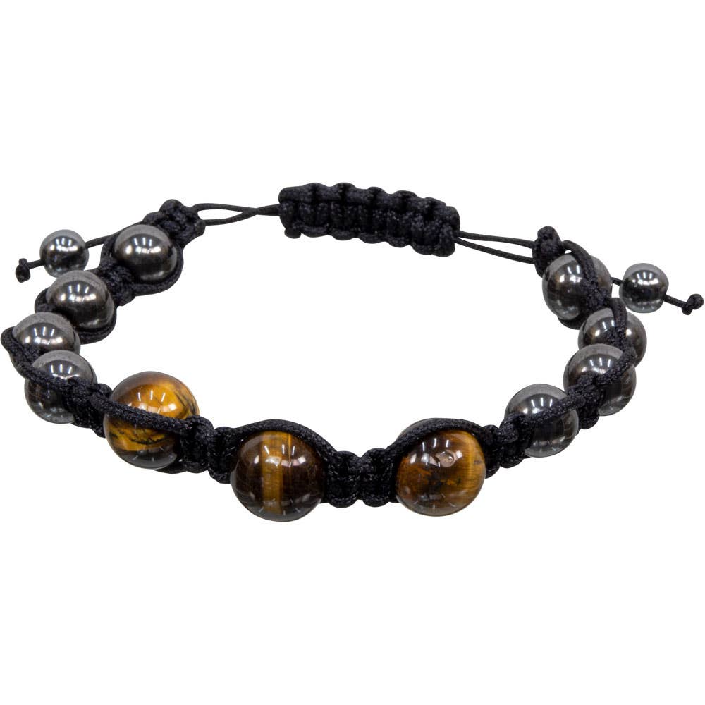Magnetic Hematite Bracelet - Tiger Eye (Each)