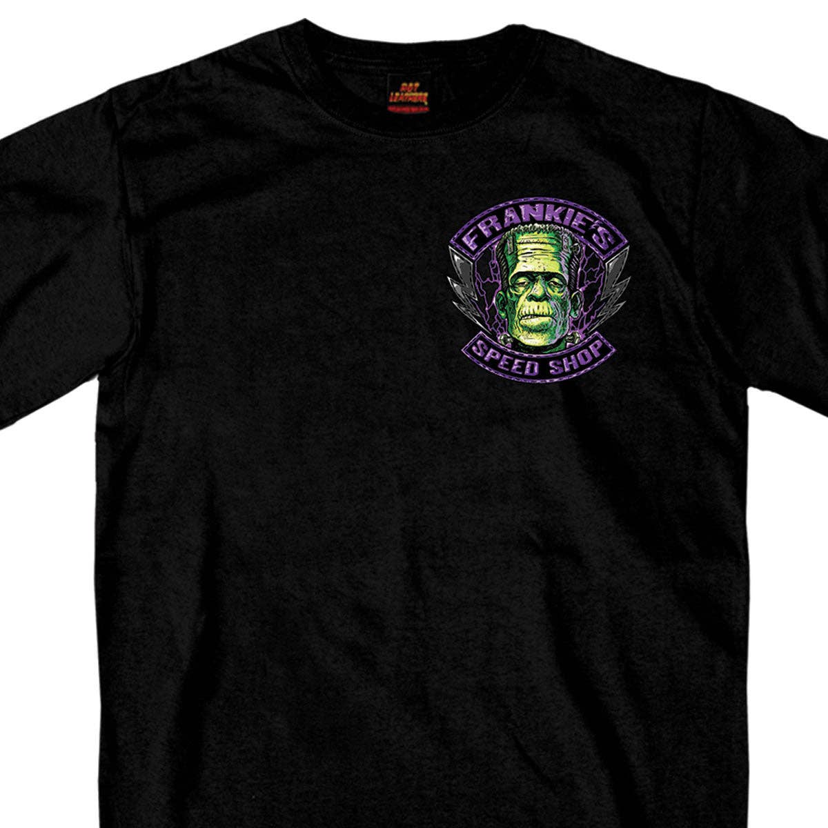 Frankie's Speed Shop' Mens Black T-Shirt