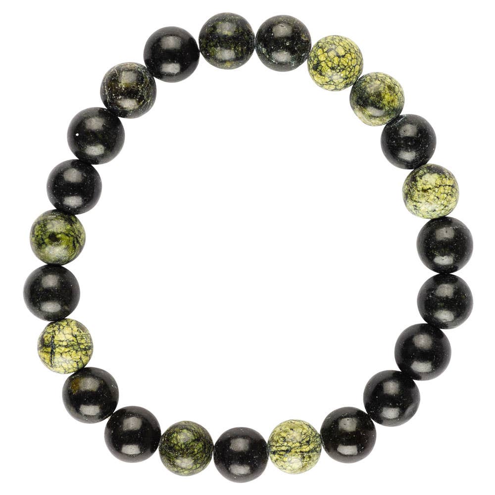 8mm Crystal Gemstone Energy Bead Stretch Bracelets
