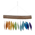 POINTED RAINBOW CAPIZ SHELL CHIME