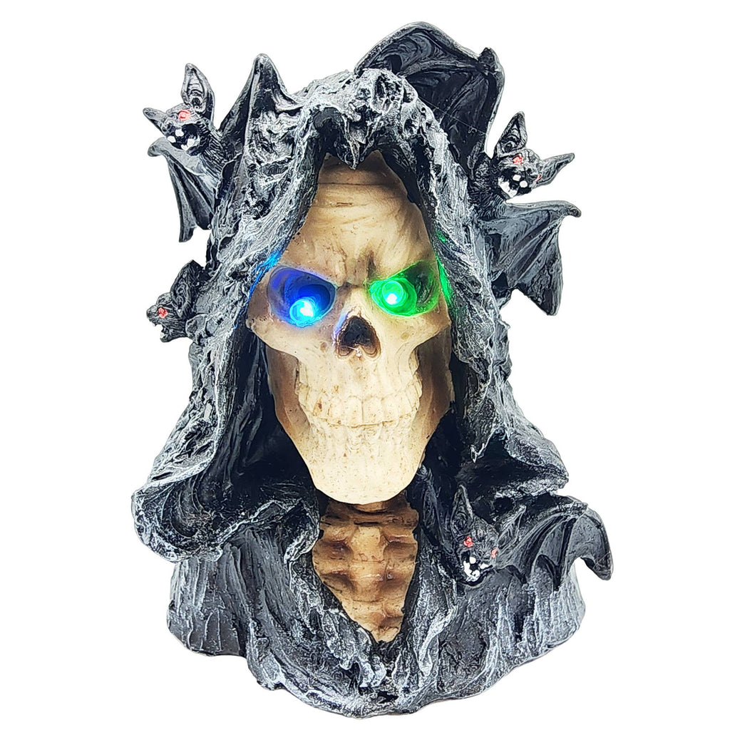 Grim Reaper & Bats With LED Eyes