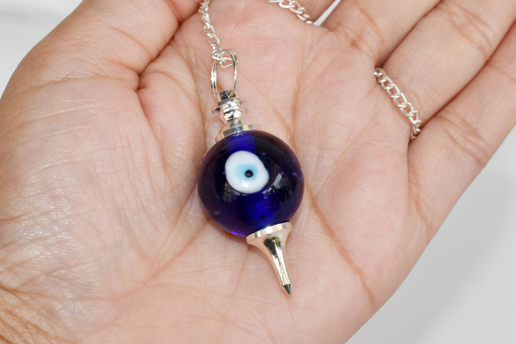 Crystal Pendulum | Evil Eye | Ball Pendulum| chakra pendulum