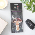 Peach Dark Forest Mushroom Air Freshener.