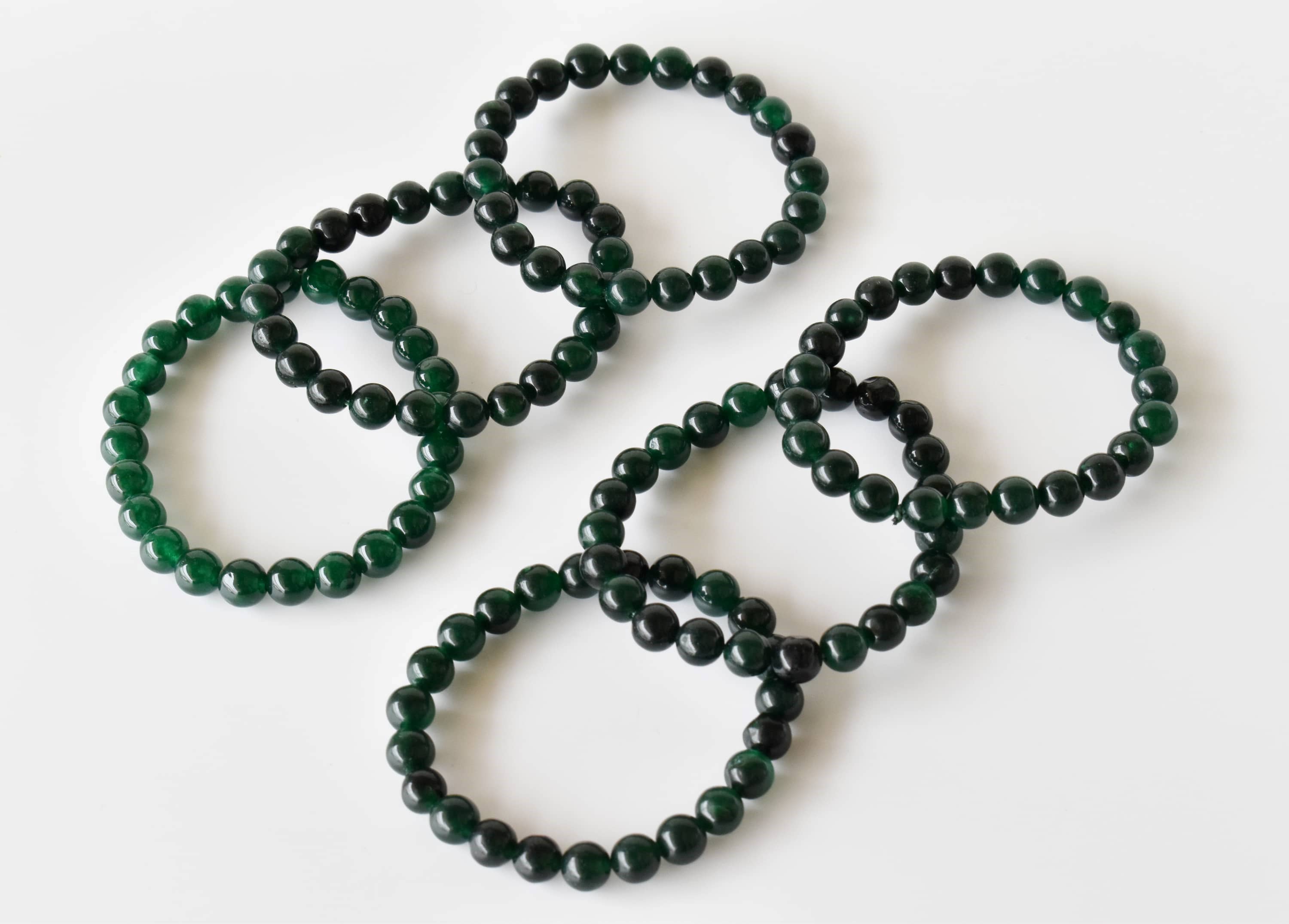 Crystal Bracelet | Green Jade | Healing Gemstone Bracelet