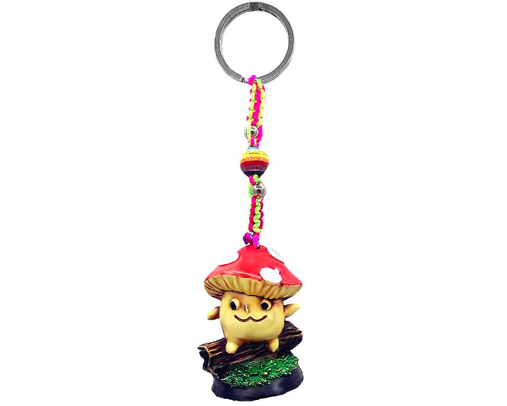 Hand Crafted Durepox Baby Shroom Assorted Keychain