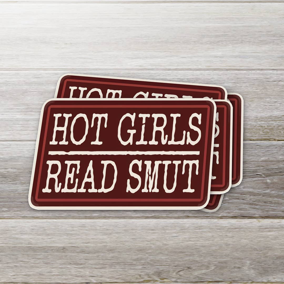 Hot Girls Read Smut Sticker