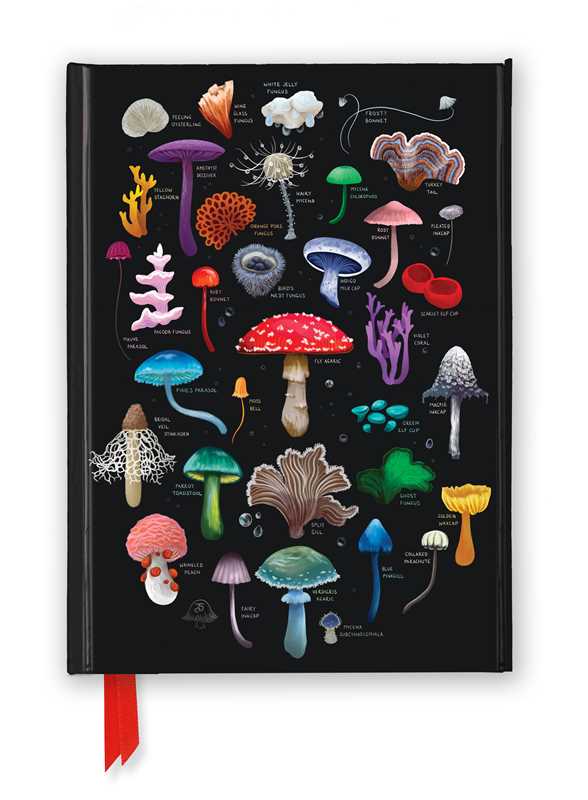 Anna Stead: Mushrooms & Fungi (Foiled Journal) by