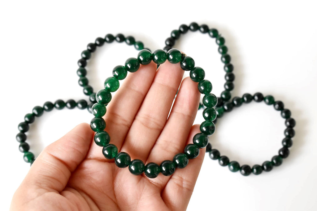 Crystal Bracelet | Green Jade | Healing Gemstone Bracelet