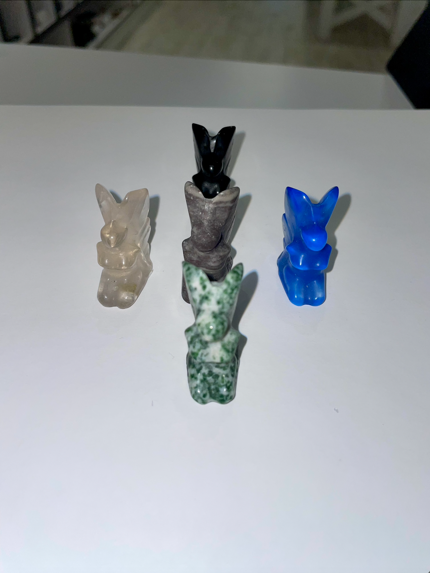 Crystal Fairy Carving - Assorted Crystals