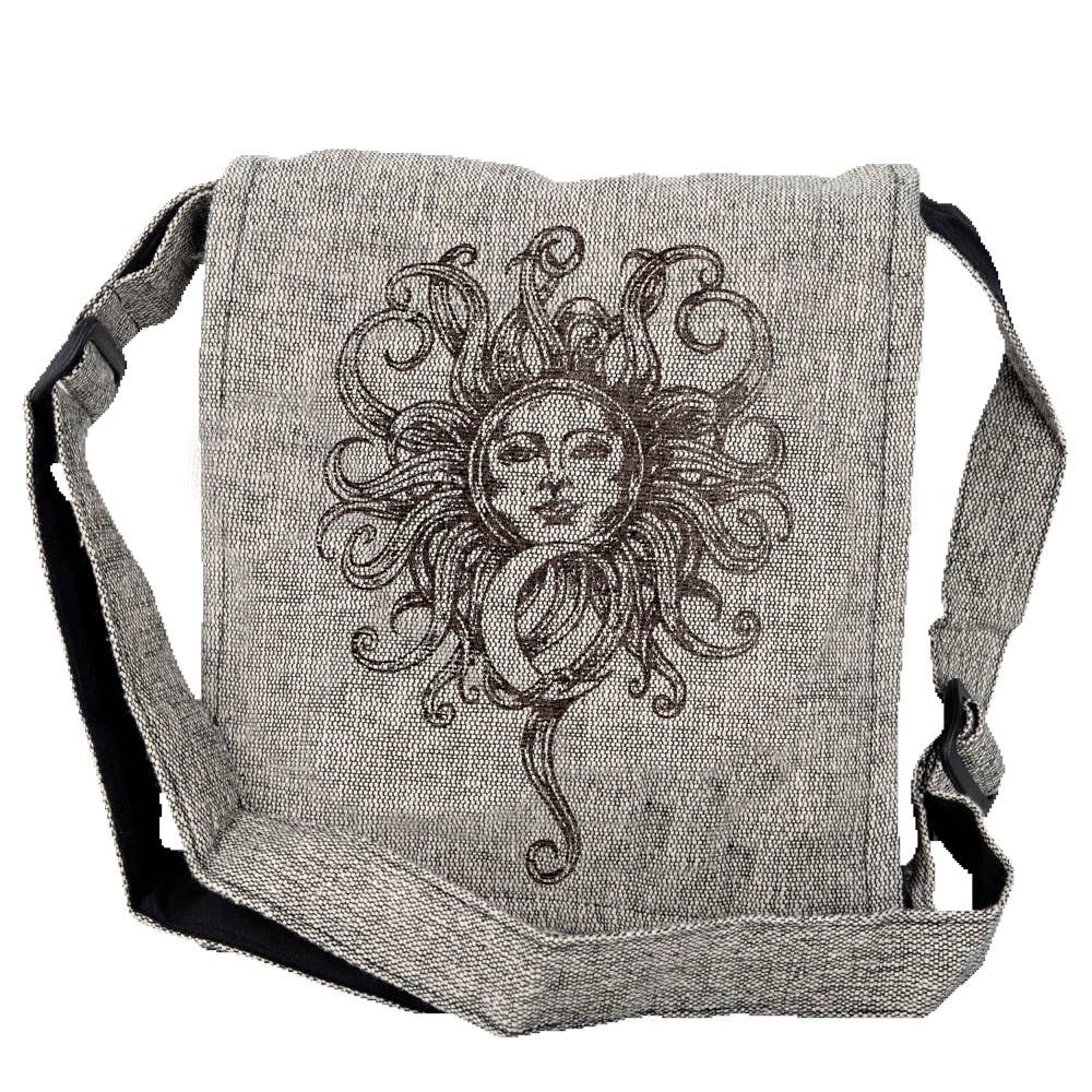 Sun & Moon Crossbody With Flap Closure