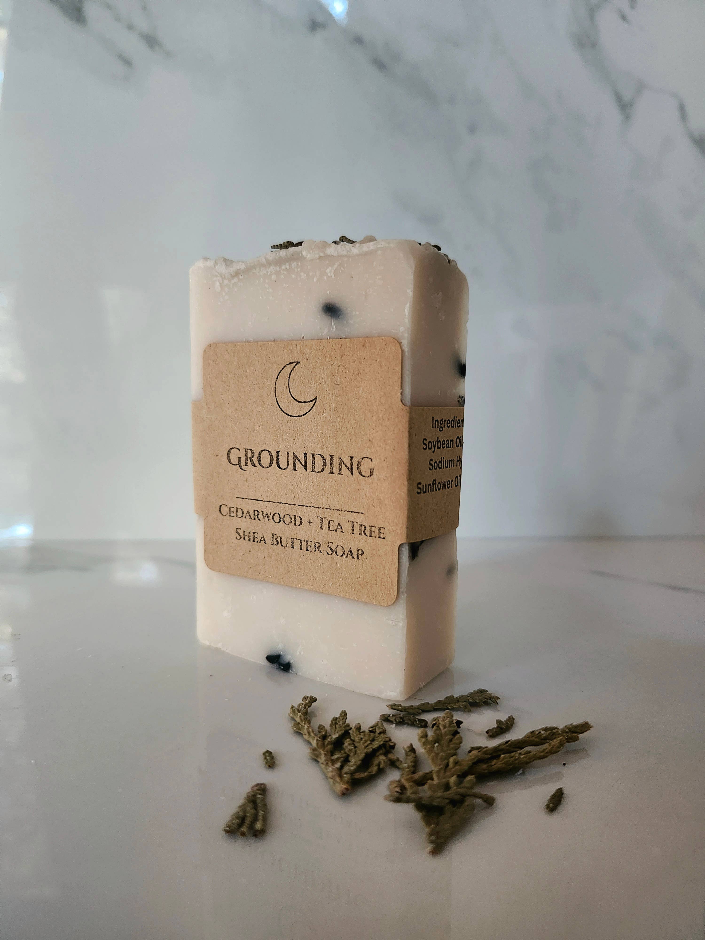 Cedarwood + Tea Tree Organic Shea Butter Grounding Soap