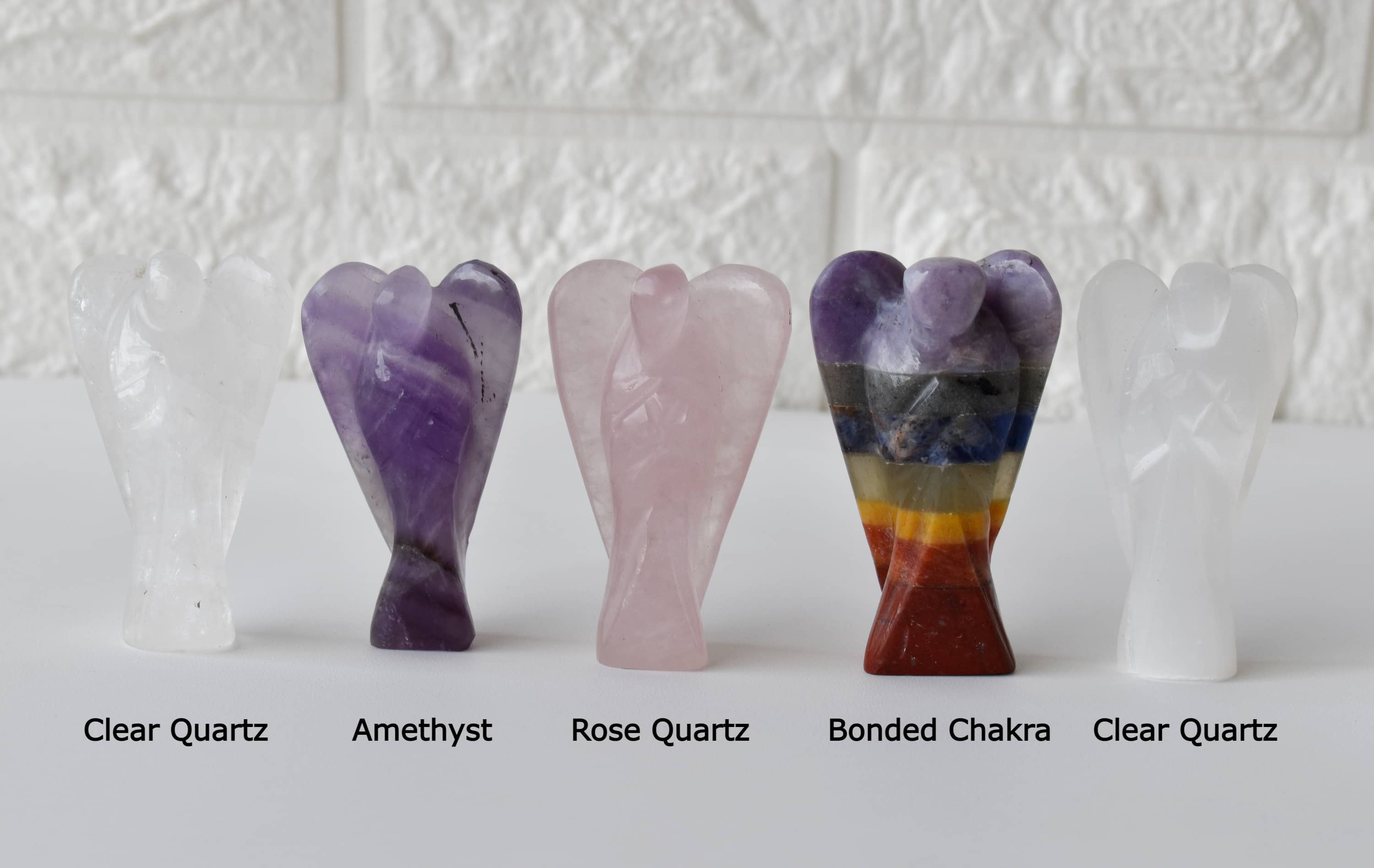 Gemstone Angels | Crystal Quartz | Pocket Crystal Angels
