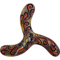 Boomerang Hand Painted Dot Design - 3 Wings