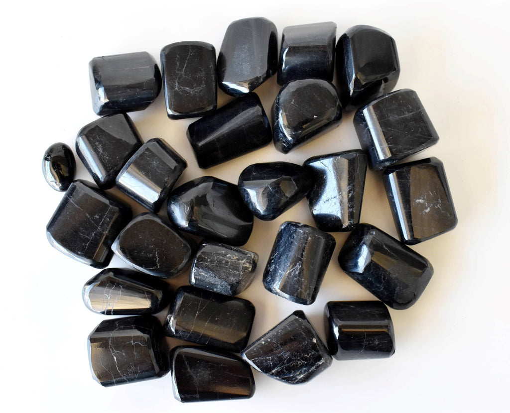 Black Tourmaline Tumbled Stones Healing Stones 100G to 1KG