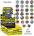 Dan Morris Psychedelic Assorted Pin Back Buttons