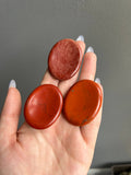 Red Jasper Crystal Worry Stone