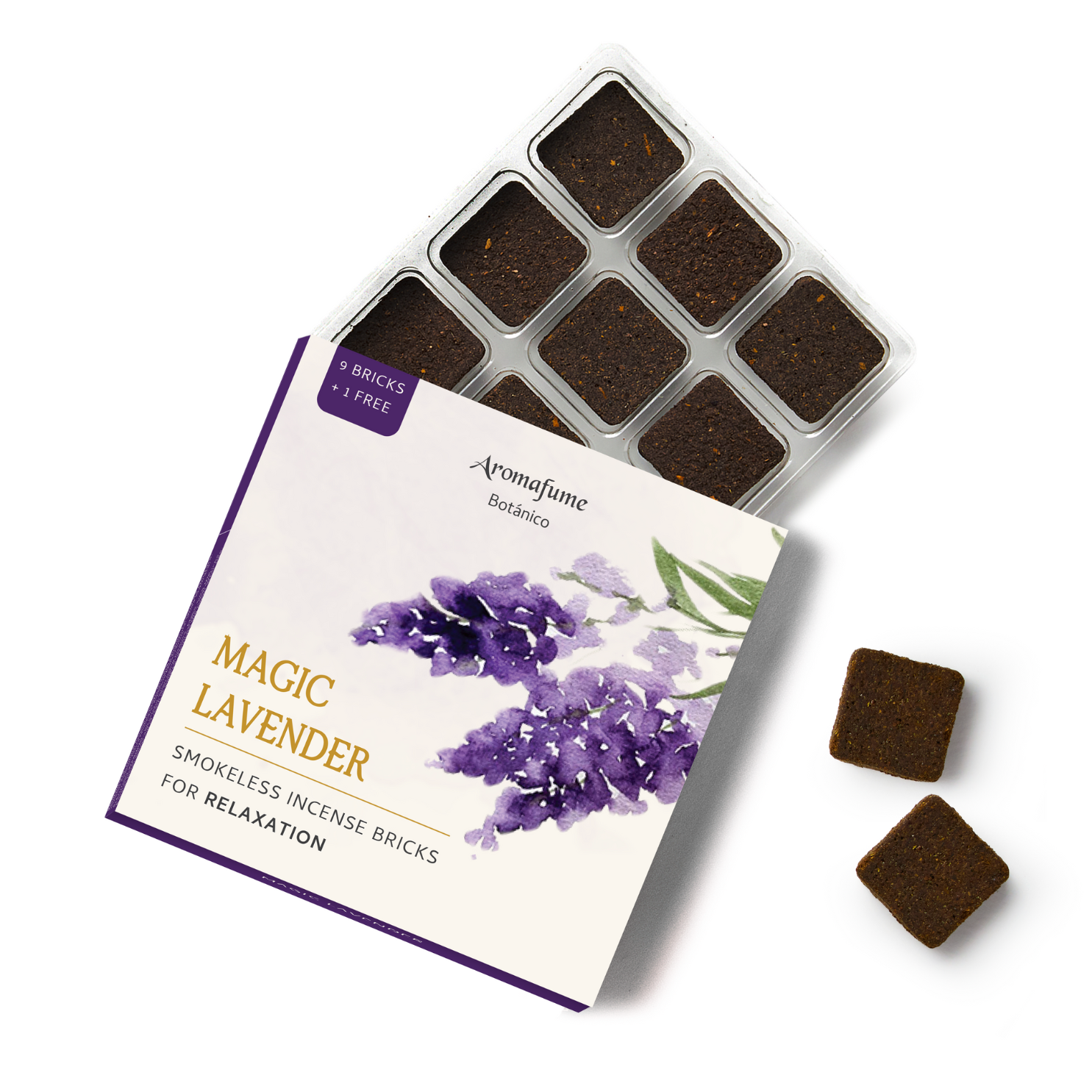 Magic Lavender Incense Bricks