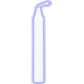 Mini Ritual Candles White (Pack of 20)