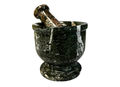 Black Zebra Mortar and Pestle.