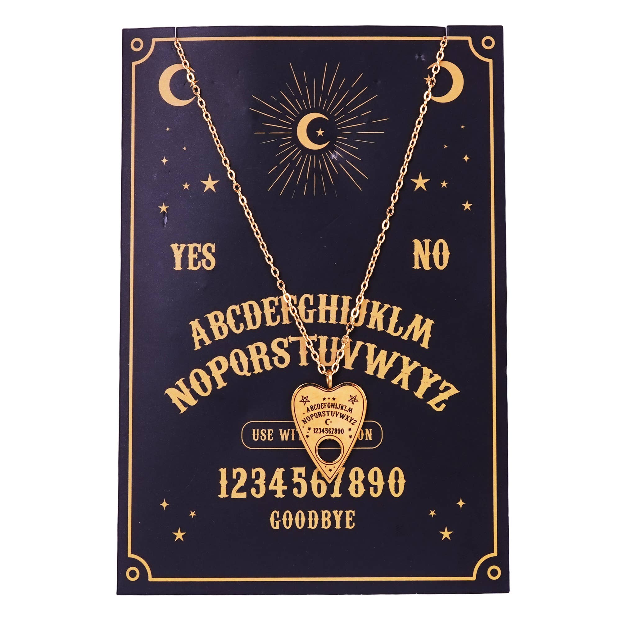 Ouija Planchet Necklace