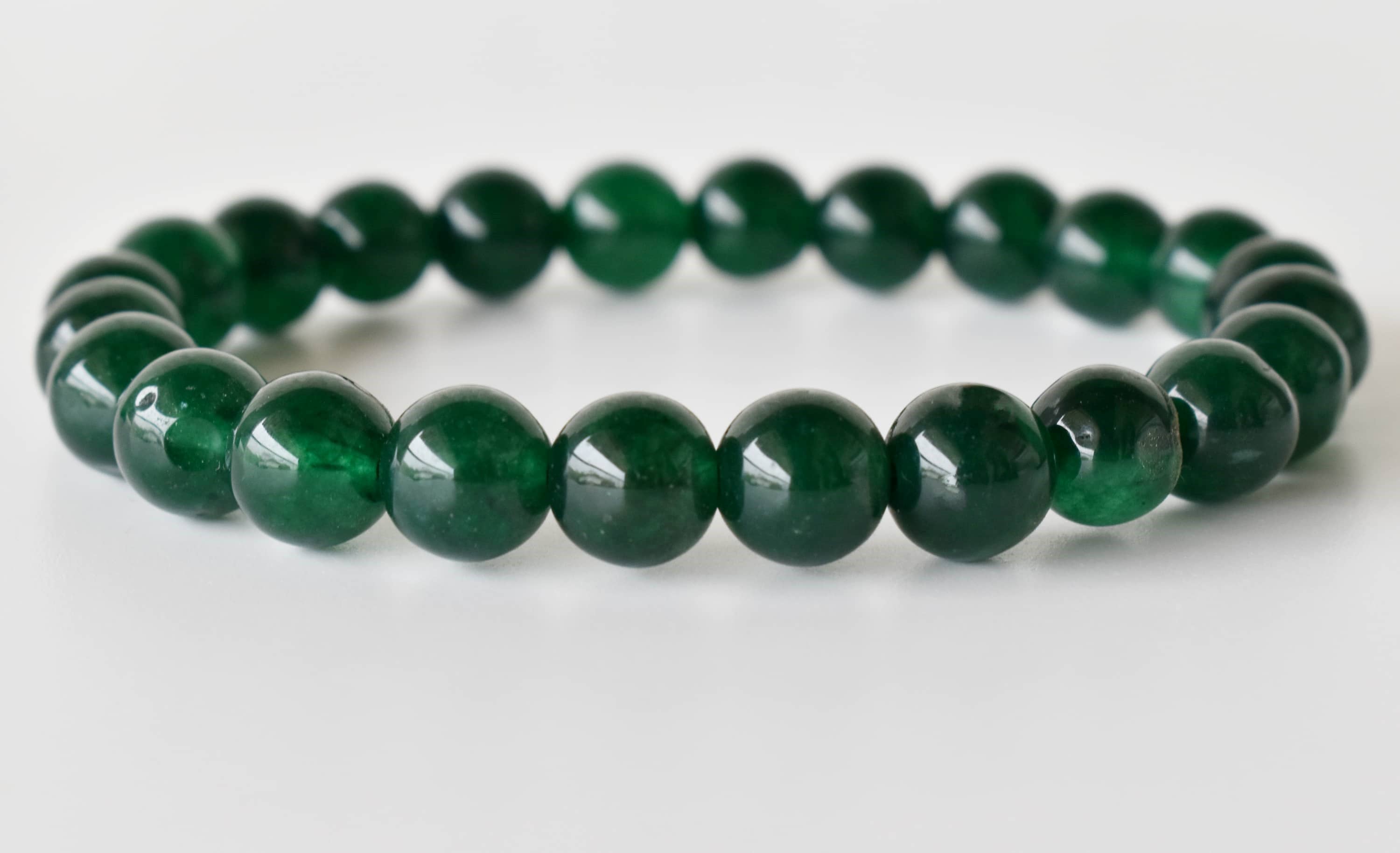 Crystal Bracelet | Green Jade | Healing Gemstone Bracelet