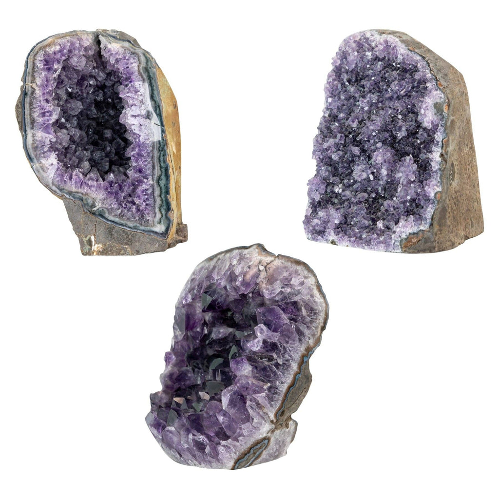 Amethyst Cut Base Geode Cluster.