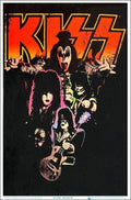 Kiss Neon Blacklight Poster - 23" x 35"
