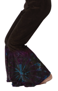 Tye Dye Velvet Bell Bottom Pants