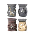 Oil Lamp, Stone - Assorted (3 in.)