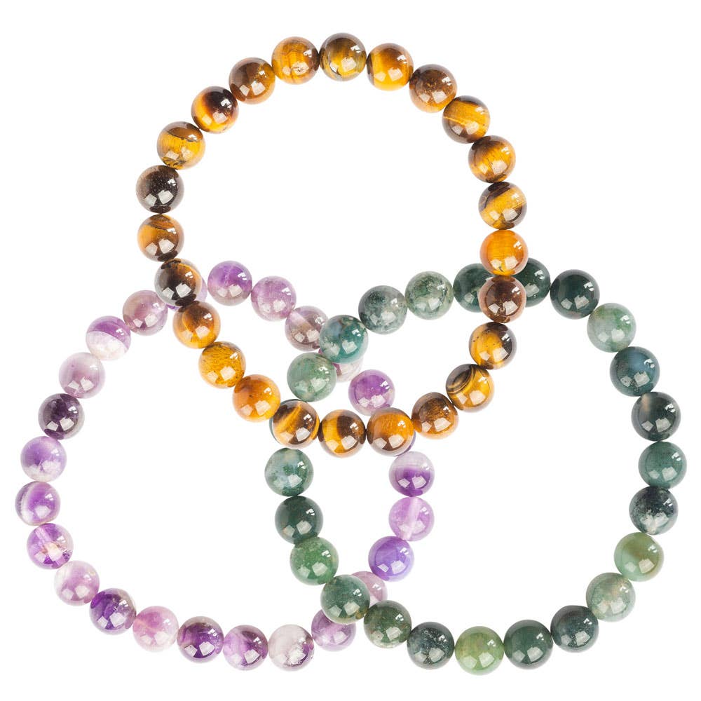 Men's 8mm Energy Bead Bracelet