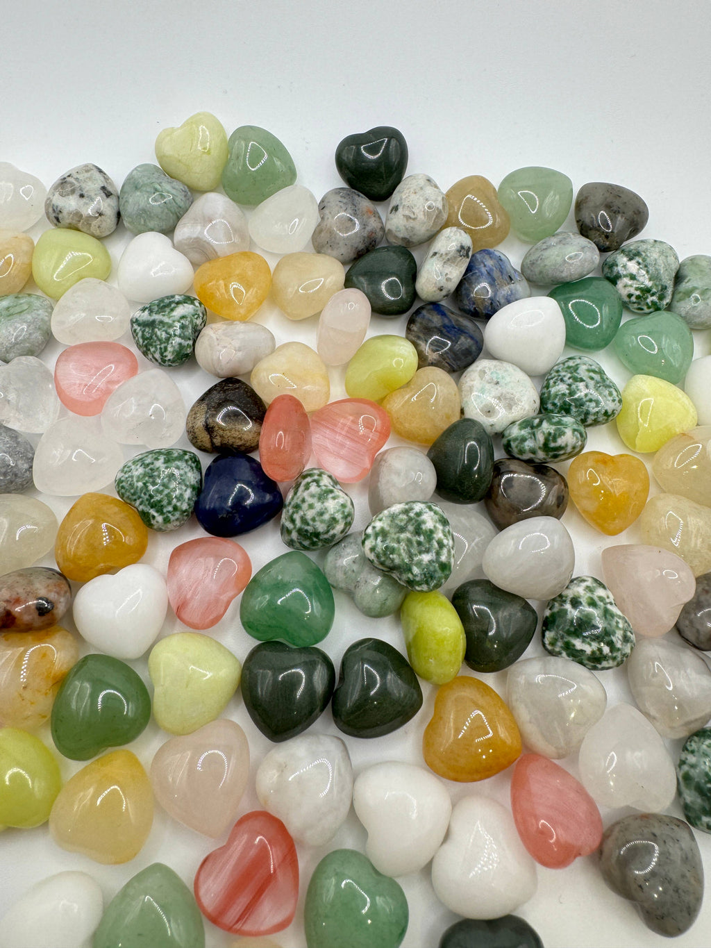 Mini Crystal Hearts - Assorted Crystal Type
