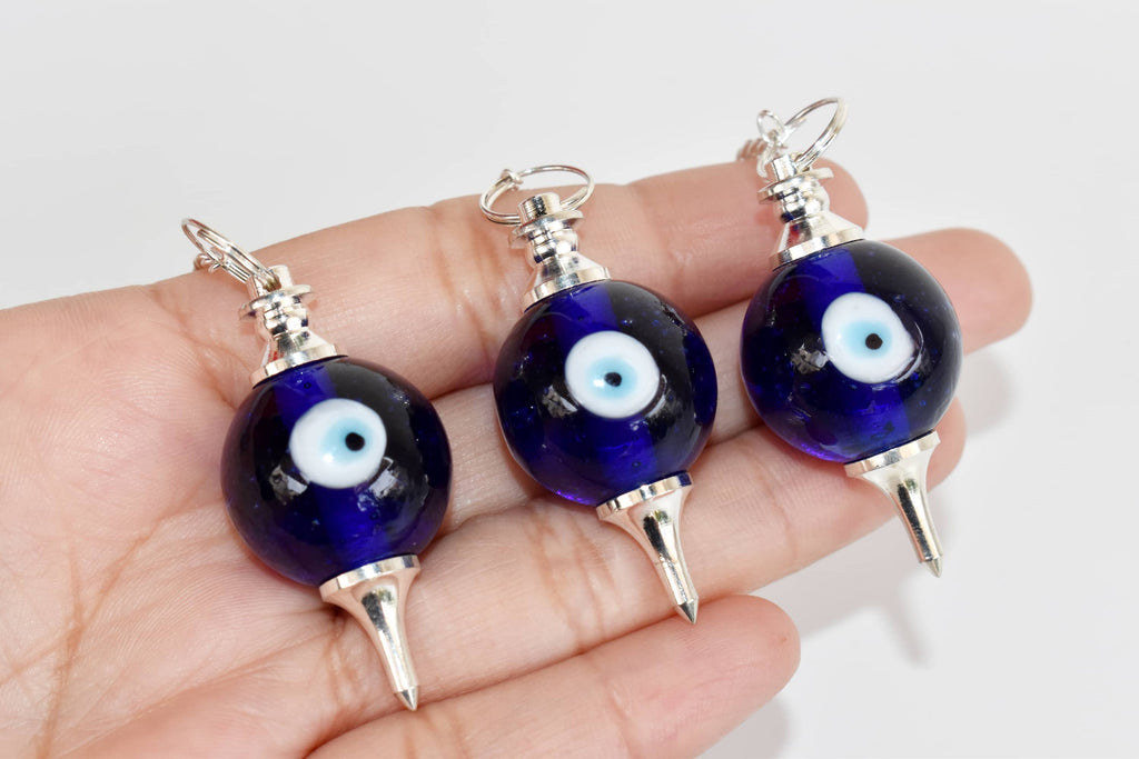 Crystal Pendulum | Evil Eye | Ball Pendulum| chakra pendulum