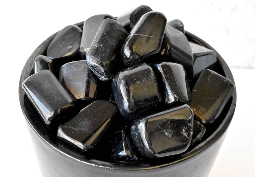 Black Tourmaline Tumbled Stones Healing Stones 100G to 1KG