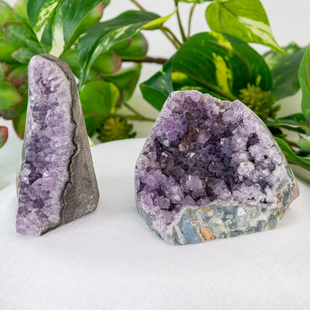 Amethyst Cut Base Geode Cluster.
