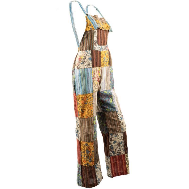 COTTON MUSHROOM OVERALLS