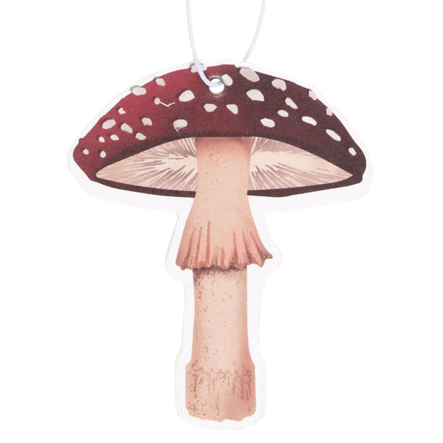 Peach Dark Forest Mushroom Air Freshener.