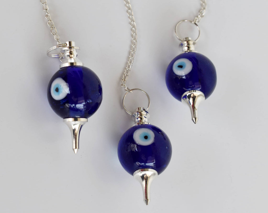 Crystal Pendulum | Evil Eye | Ball Pendulum| chakra pendulum