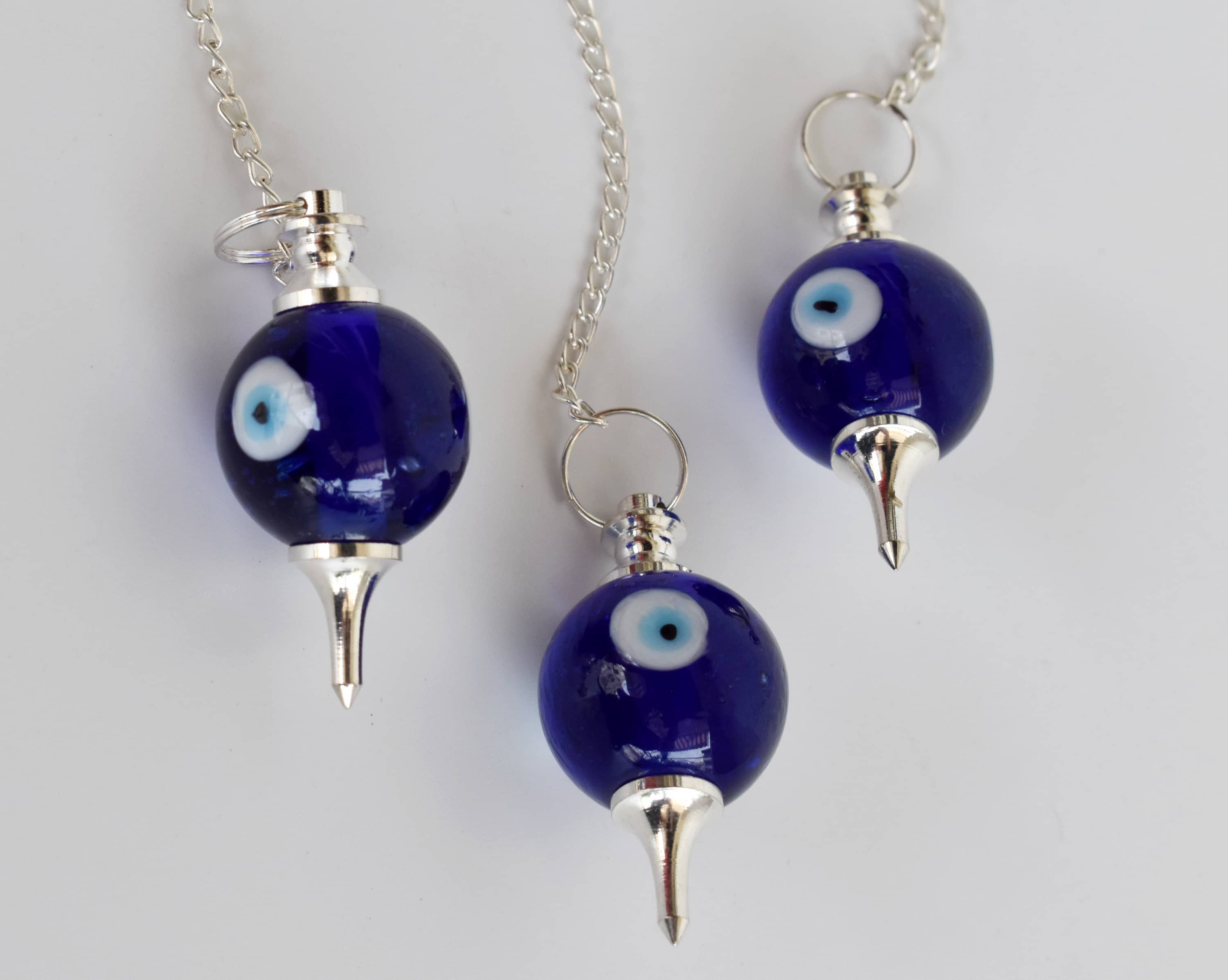 Crystal Pendulum | Evil Eye | Ball Pendulum| chakra pendulum