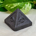 Shungite Evil Eye Pyramid.