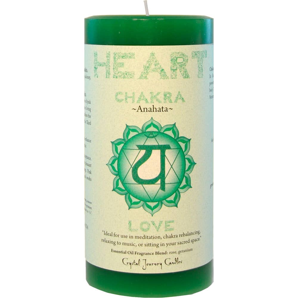 Pillar Chakra Green-Heart Anahata